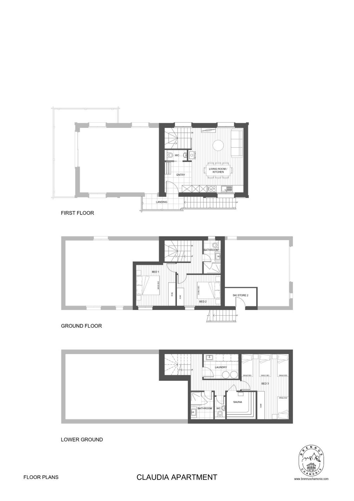 Chalet Claudia By Brennus Chamonix Ngoại thất bức ảnh